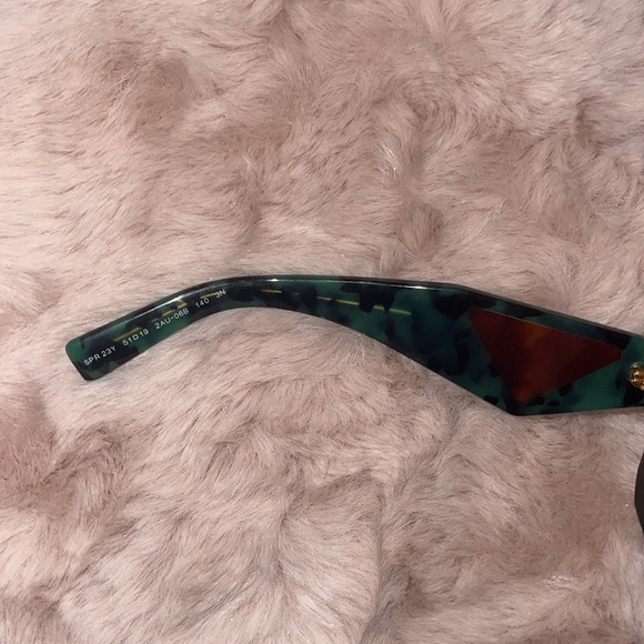 Prada Tortoise Shell Brown Sunglasses - Picture 7 of 9